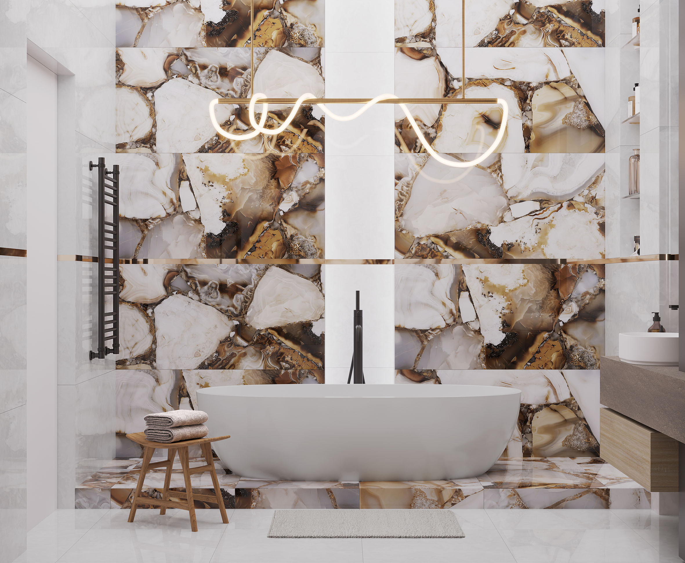 Керамогранит Laparet Sirius Gold 60x60 полированный