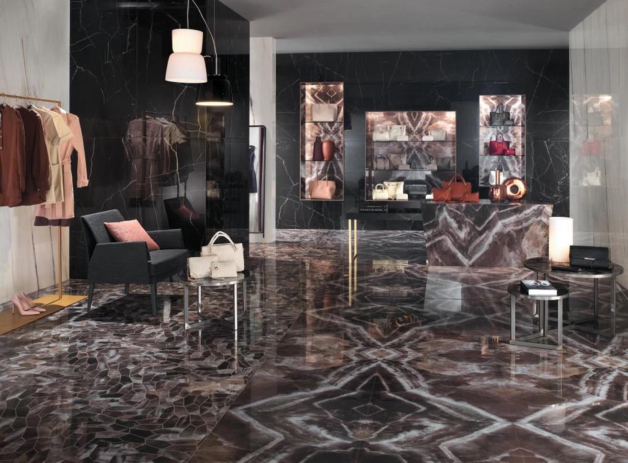 Керамогранит Atlas Concorde Marvel Dream Black Atlantis Polished 60x120 A21I
