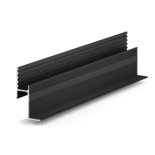 Теневая рейка Laconistiq Multilevel CLASSIC разноуровневая черный матовый RAL9005 46.3x27.7x3000мм под подсветку