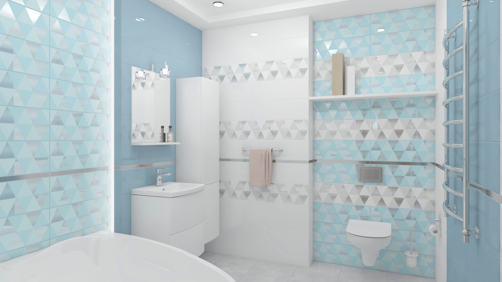 Керамическая плитка (17-00-00-463) Laparet Sigma белый 20x60 глянцевый