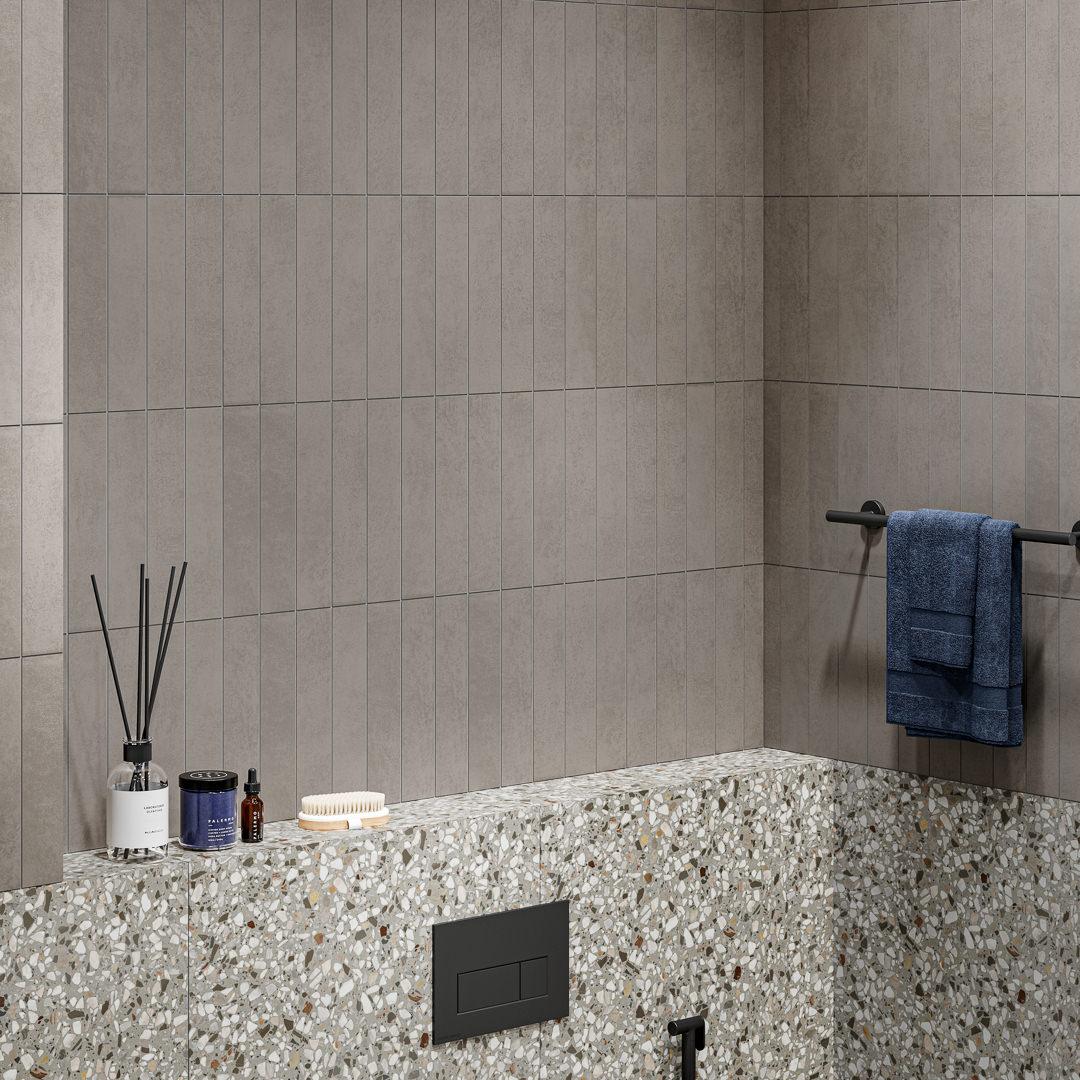 Керамическая плитка Kerama Marazzi 26306 Амстердам коричневый темный матовая 6x28,5