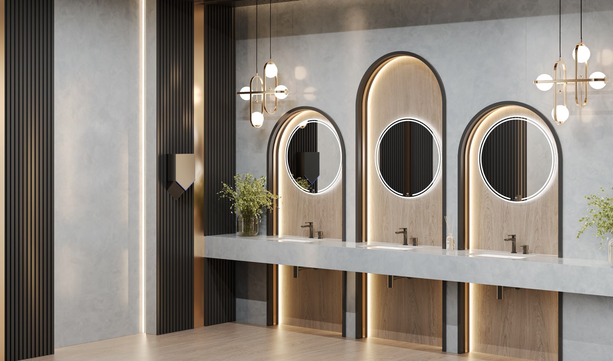 Керамогранит Kerama Marazzi SG076902R6 Кварц голубой лаппатированный обрезной 119.5x320