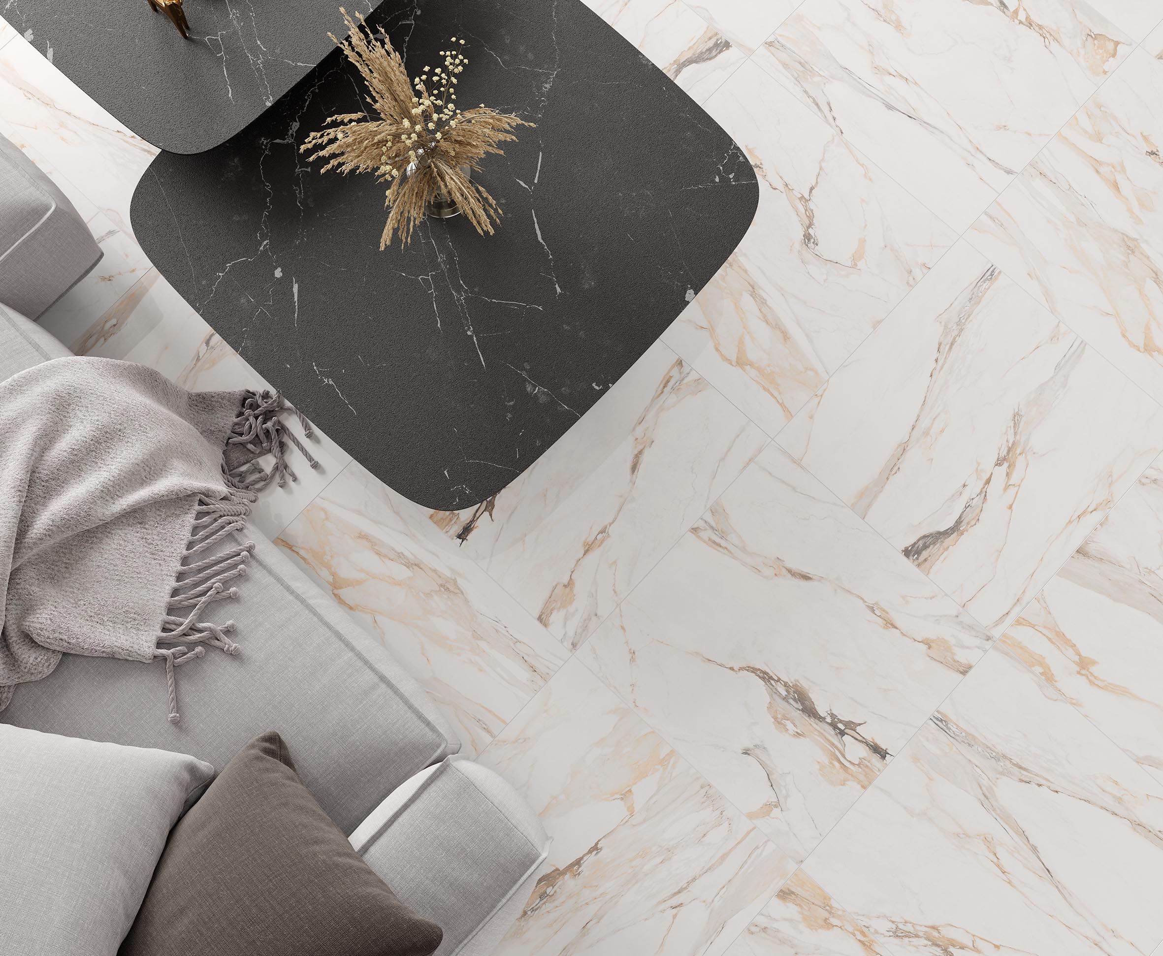 Керамогранит Laparet Statuario Porshe 60x60 матовый