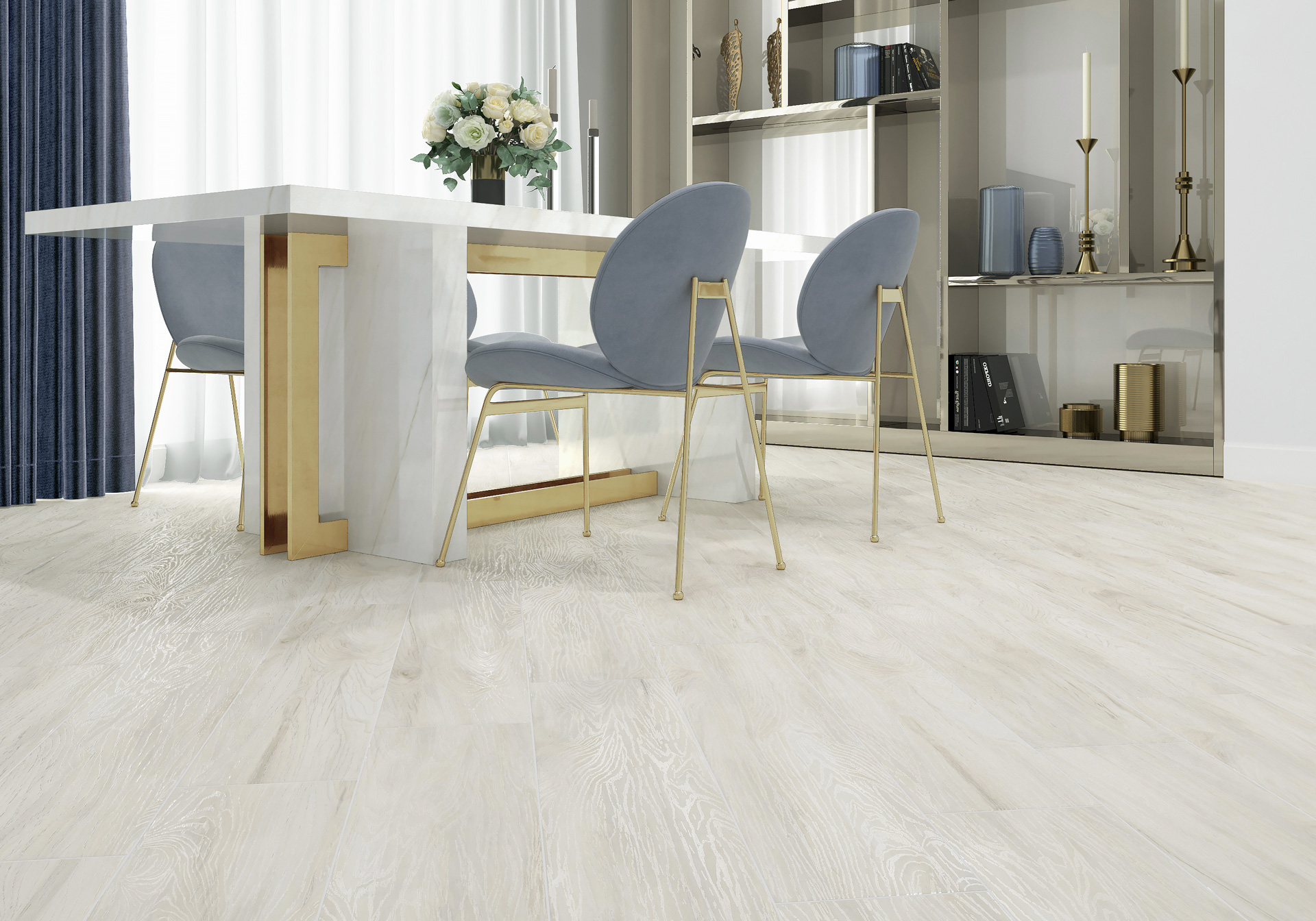 Керамогранит Alma Ceramica Эштон GFA92ATN44R коричневый 20x90