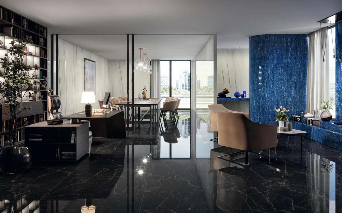 Керамогранит Atlas Concorde Marvel Dream Black Atlantis Polished 60x120 A21I