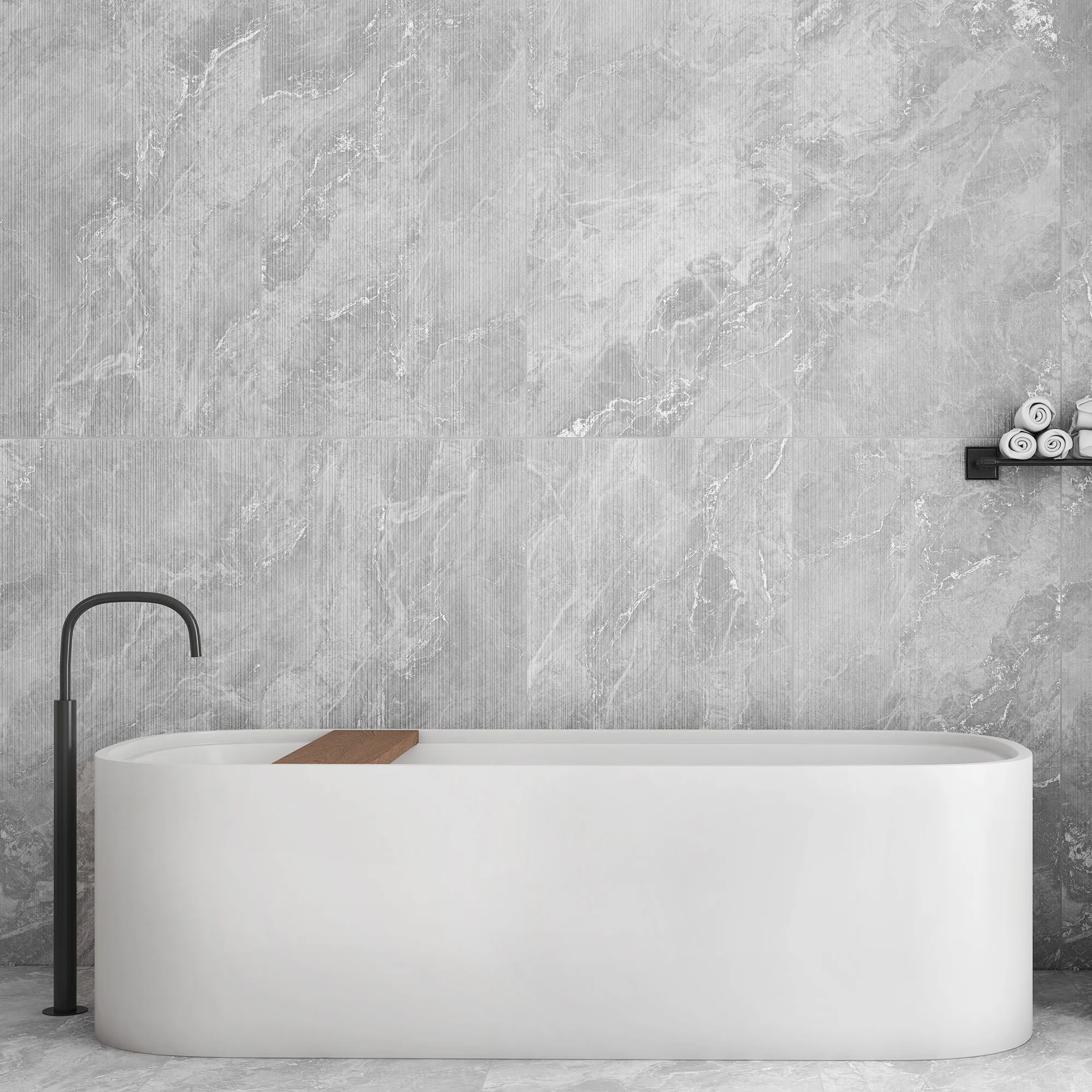 Декор Аркадия Керамика CR4009-D Bolivia Dove Decor Carving Punch 60x120 серый