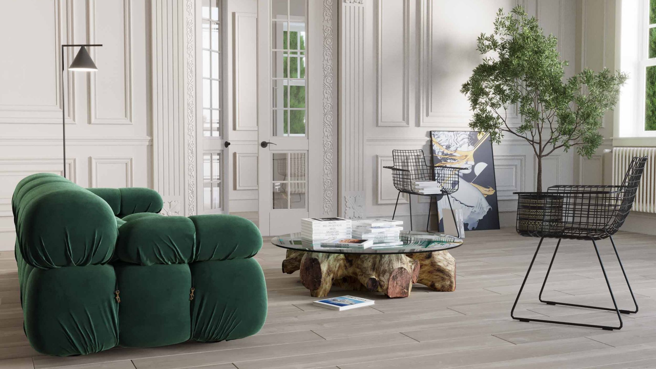 Мозаика Estima SF03 Soft Wood Muretto Grey 30x35 серый