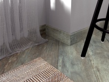 Плинтус ПВХ FineFloor Wood FF-1518 Дуб Этна