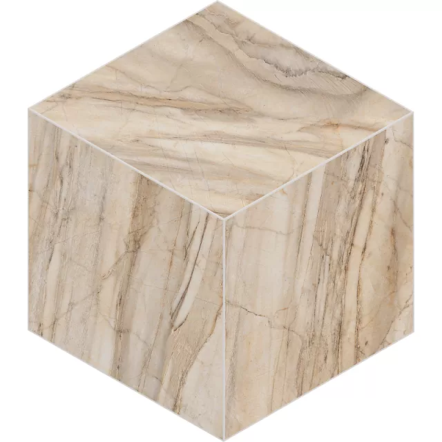 Мозаика Estima BR01 Bernini Cube Pearl 25x29 бежевый