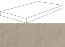 Ступень угловая правая Atlas Concorde Wise Silve Grey 33x60 матовая