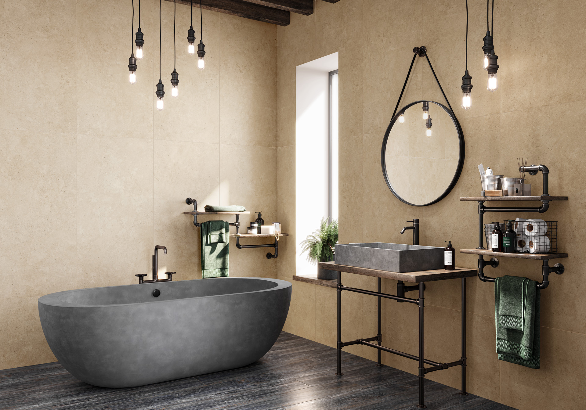 Керамогранит Alma Ceramica Шарп GFU6060SHP07R серый 60x60