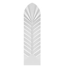 Композитная декоративная панель Decoplume PRIME 2 297x79x12мм