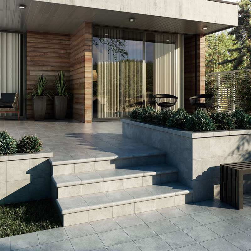 Ступень Эксагрэс Peldano Boston White 33x33 белый