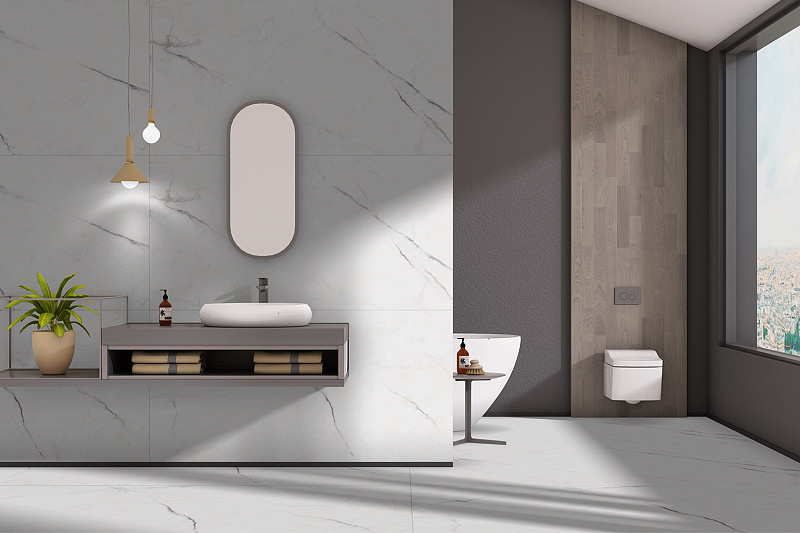 Керамогранит Азарио Crusty Bianco Fantastico 80X160 Carving F231123016C белый