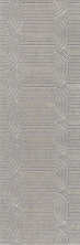 Декор Kerama Marazzi OP\B201\12137R Безана серый обрезной 25x75