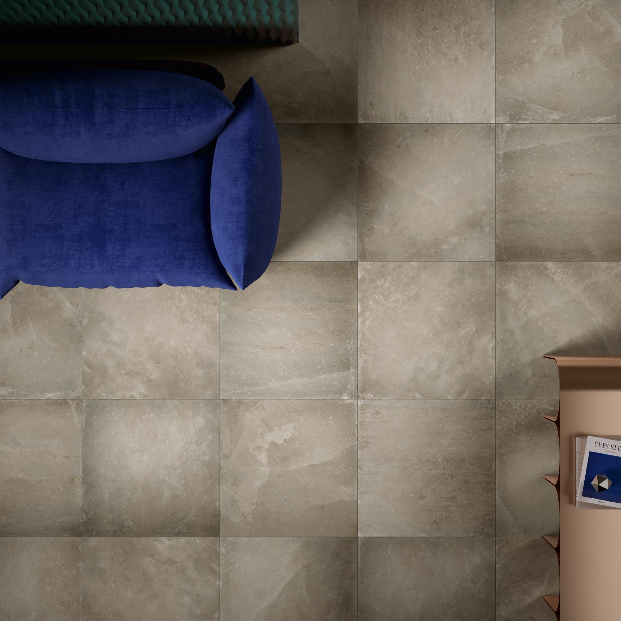 Ступень Coliseumgres Ривьера Дарк фронтальная 620070002856 серый 33x60