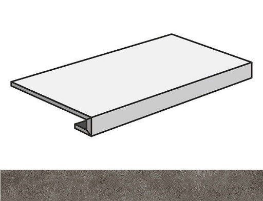 Ступень фронтальная Atlas Concorde Drift Grey 33x60