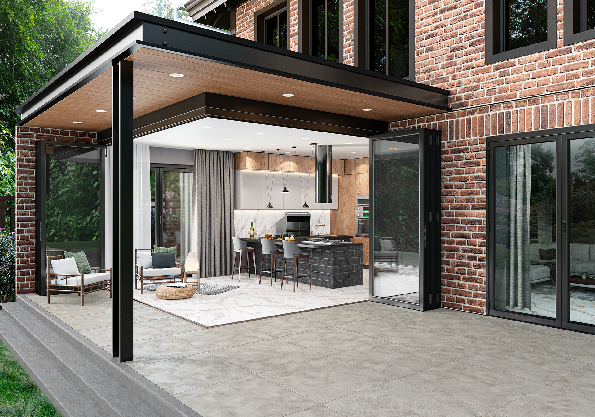 Керамогранит Alma Ceramica Гранада GFA114GRD04R белый 57x114