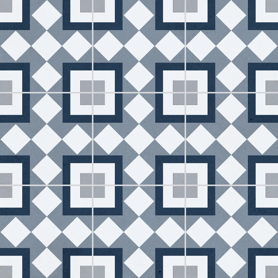 Керамогранит Старо Pre-Cut Bristol Blue Matt 60x60 разноцветный