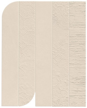 Мозаика плиткв Boost Natural Kaolin Mosaico Piano Mix 40.5x50 см керамическая