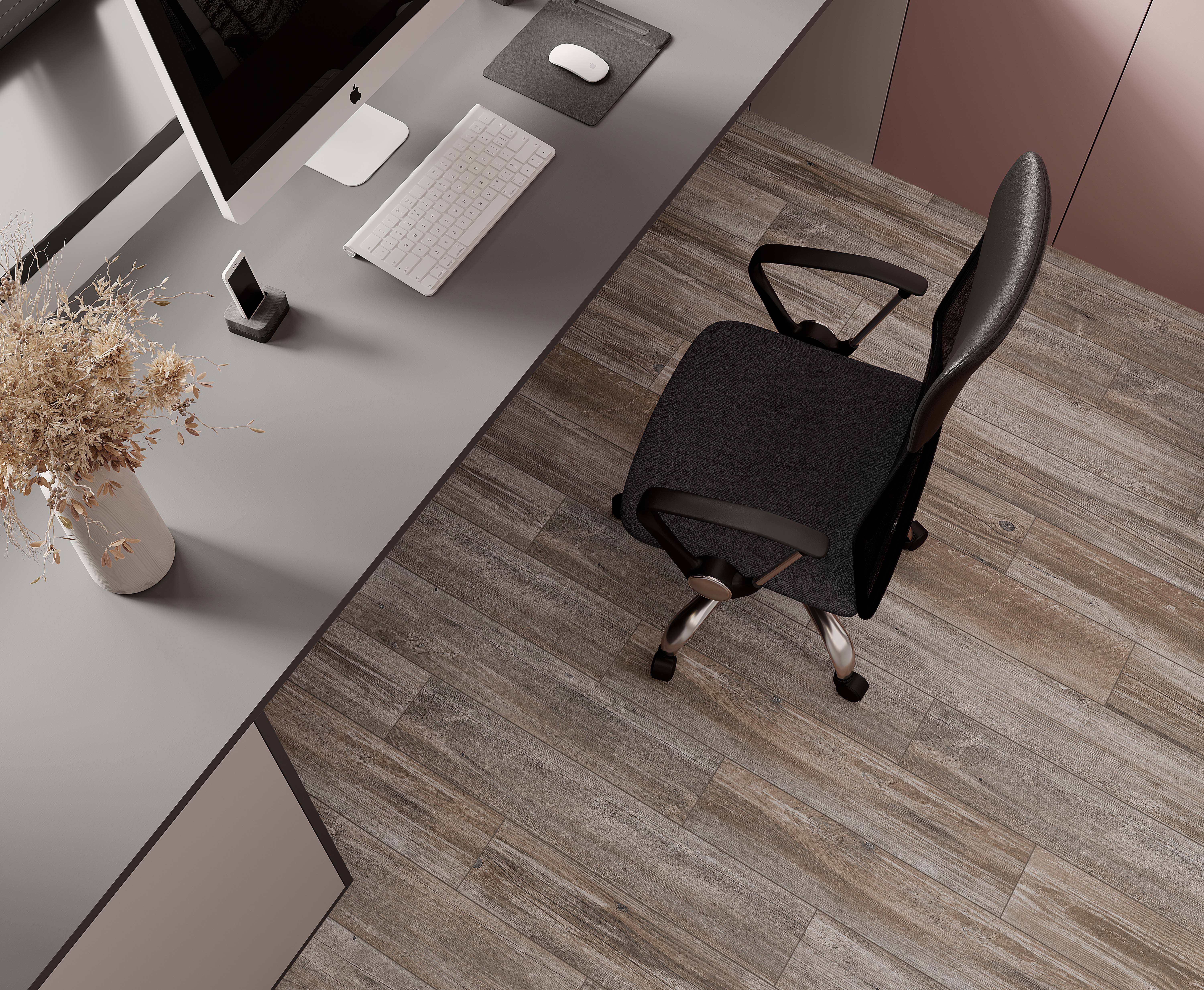 Керамогранит (L23) Laparet Oldie темно-бежевый 14.7x59.4 матовый