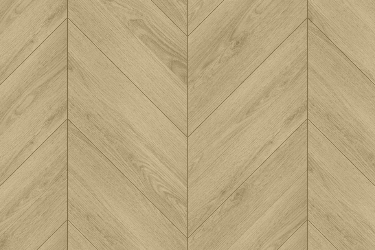 Кварцвиниловая плитка Aqua Floor Chevron Premium (Parquet) AF7013CVR 690x120 Дуб селект Светлый замковый кварц винил напольный
