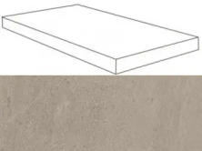 Ступень угловая левая Atlas Concorde Wise Silve 33x60