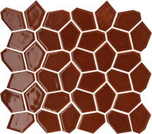 Мозаика Italon Авангард Руби Спектрум 600110001122 красный 29.2x33.2