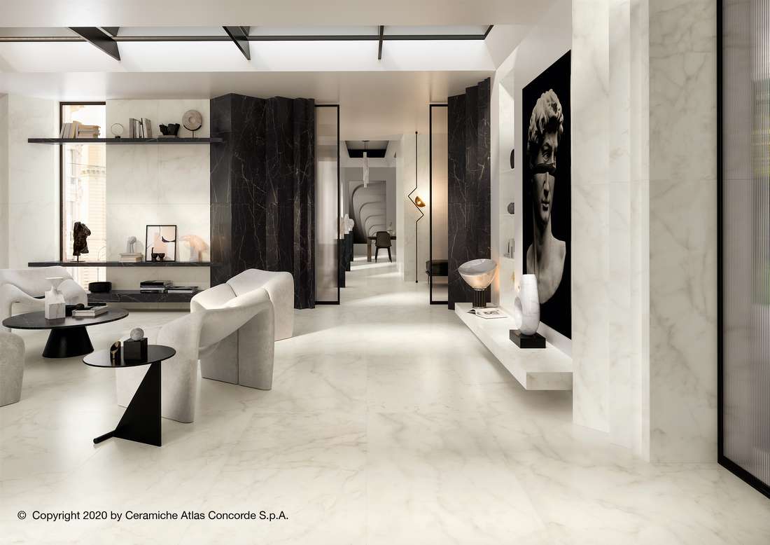 Керамогранит Atlas Concorde Marvel Shine Statuario Supremo Polished 120x278 A4O0