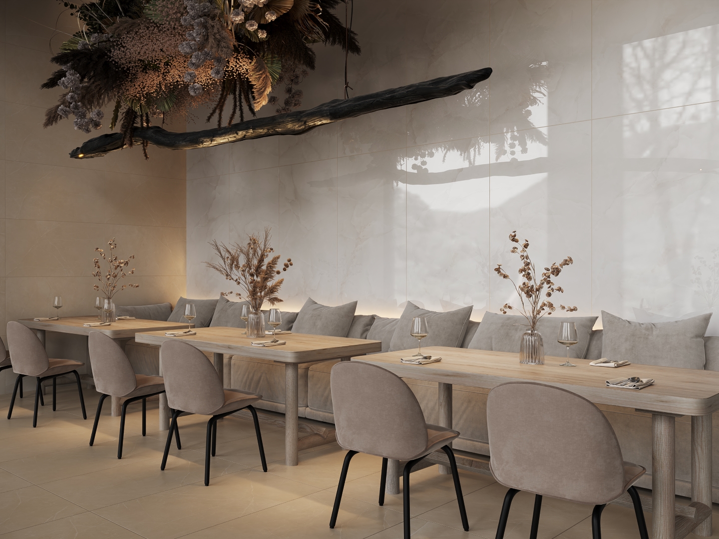 Керамогранит Onlygres MOGXL4001 Marble Brown MOGXL4001/PS_NC/80x160x9R/GW бежевый 80x160