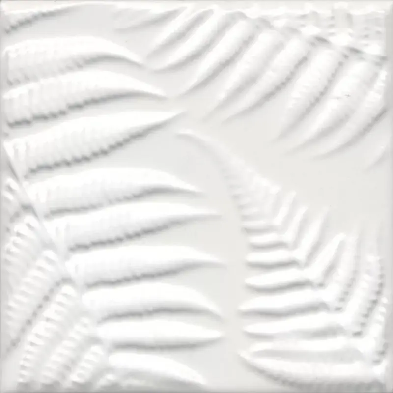 Декор Kerama Marazzi KMD2SFD001BN Агдаль 3 белый матовый структура 15x15