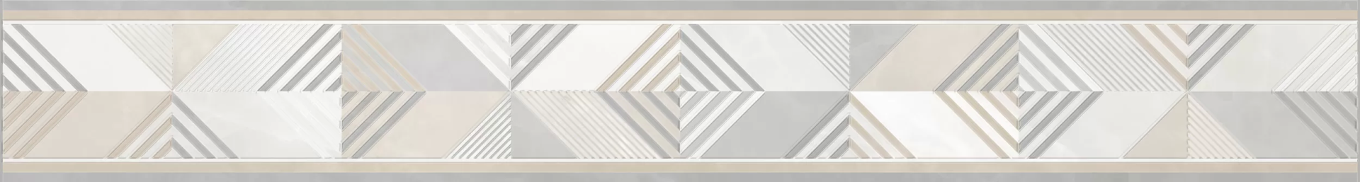 Бордюр Alma Ceramica Риволи BWU53RVL004 зеленый 6.7x50