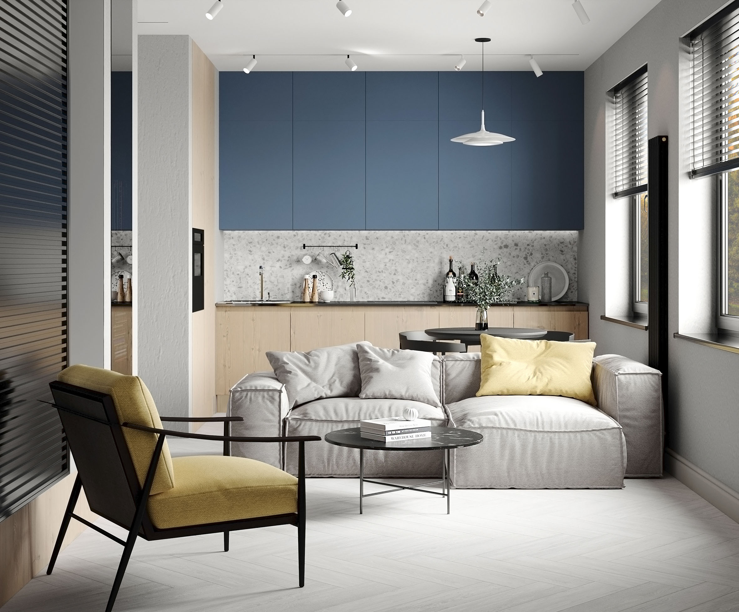 Керамогранит (AS 0006) Laparet Ash светлый 15x60 матовый