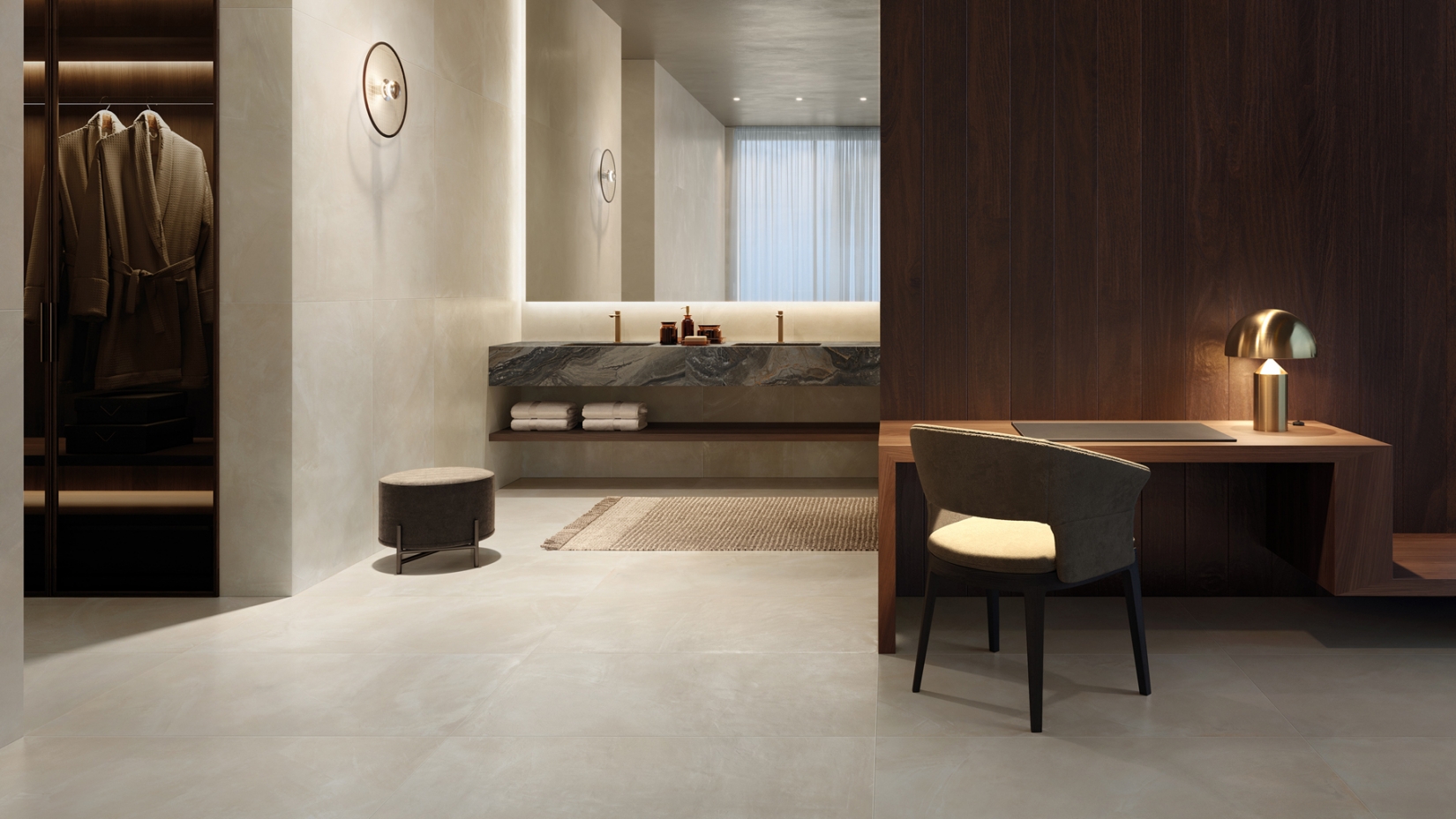 Мозаика Italon Континуум Петрол Джуэл 31.1x38.2