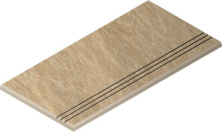 Ступень Италон Дистрикт Сэнд закругленная Грип левая 620040000039 бежевый 30x60