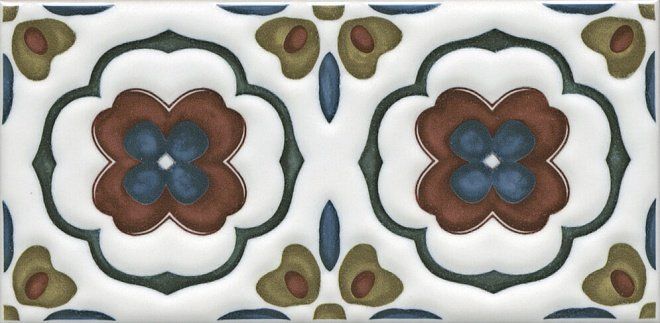 Декор Kerama Marazzi STG\B617\16000 Клемансо орнамент 7,4x15