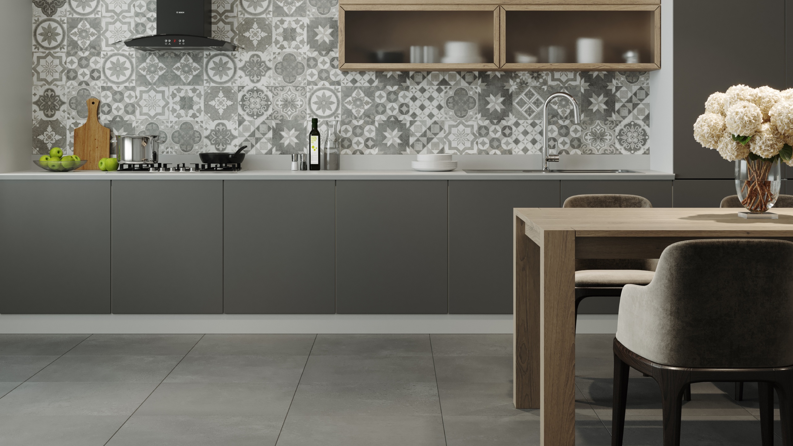 Керамогранит Estima Art City AR01 40.5x40.5 серый