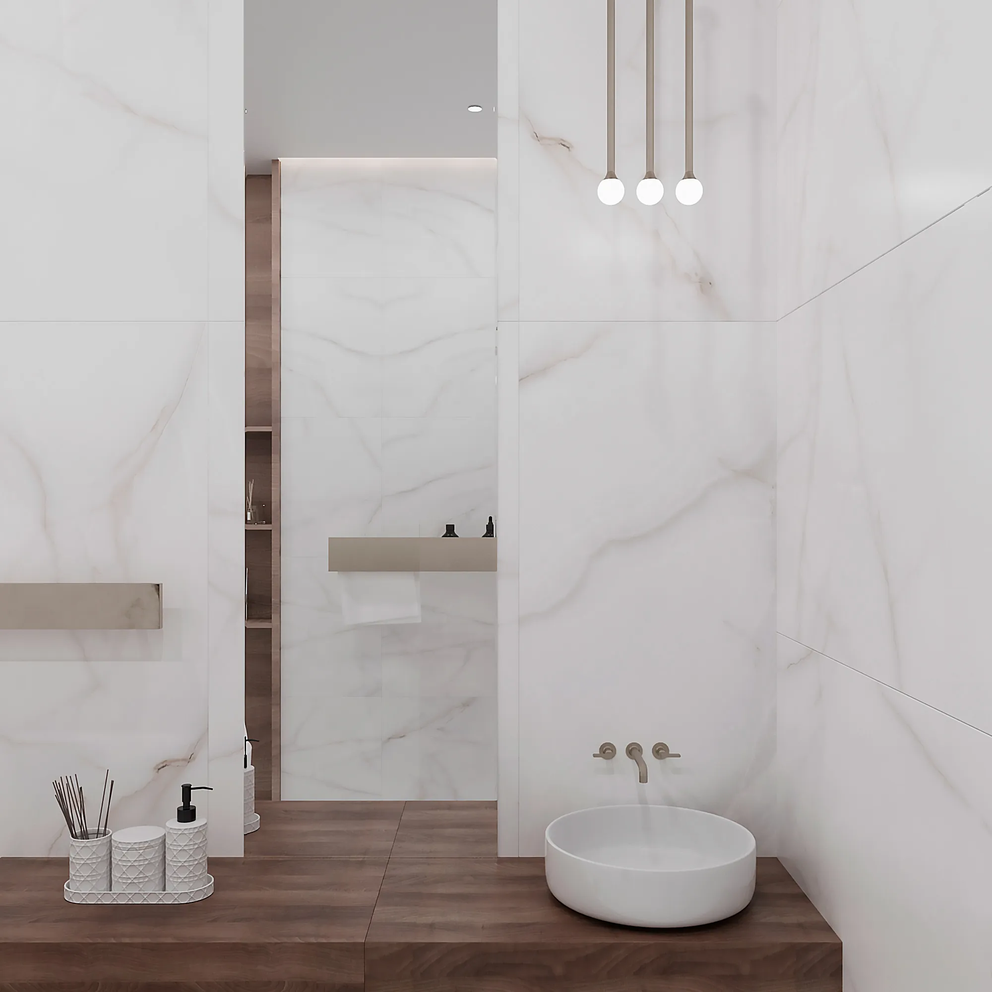 Керамогранит Аркадия Керамика RT7012-A Feather Onyx Matt Rustic 60x120 белый