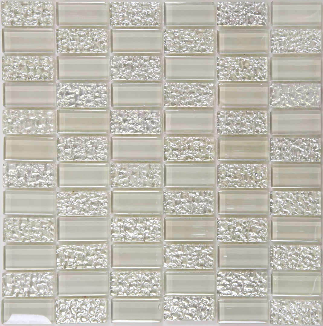 Мозаика NSmosaic SG-8028 стекло бежевый 29.8x29.8