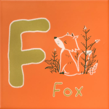 Декор Kerama Marazzi OS\A224\5108 Зоопарк F матовый 20x20