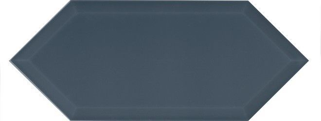 Керамическая плитка Kerama Marazzi Алмаш грань синий глянцевый 14x34 35020