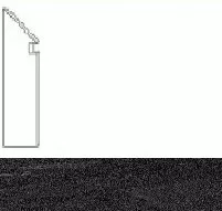 Ступень правая Klif Dark Battiscopa Sag.Dx. AN4K 7.2x30