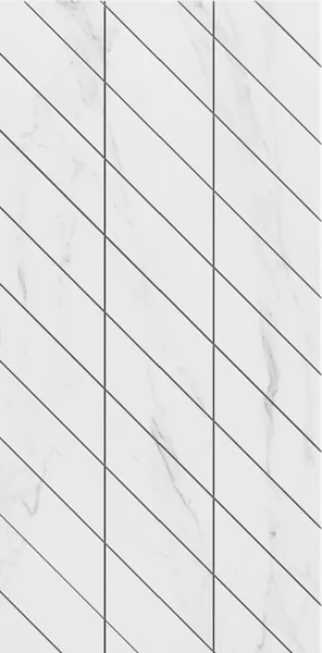 Фальшмозаика Estima SM01 Ametis Supreme Platinum Corner Left 29.8x59.8 белый непол.
