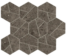 Мозаика Atlas Concorde Boost Stone Tobacco Mosaico Hex 25x28.5 A7C1