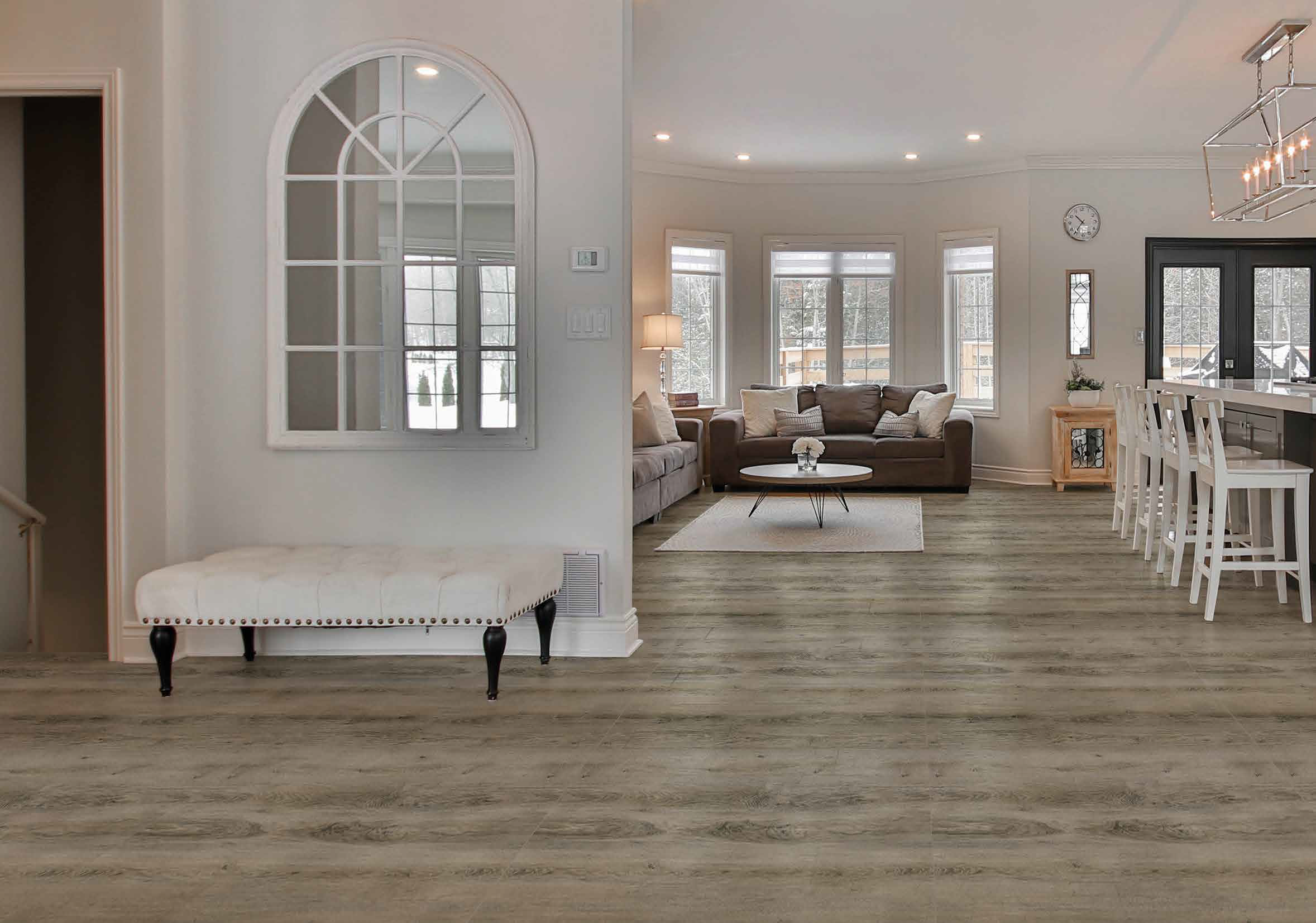 SPC ламинат DEW&DROP Арктик ТС 6008-5 1220х183х4