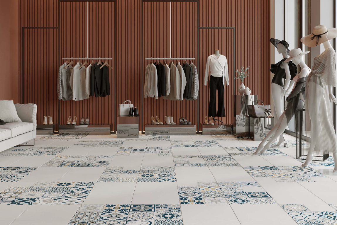 Керамогранит Estima Jam JA02 40.5x40.5 разноцветный