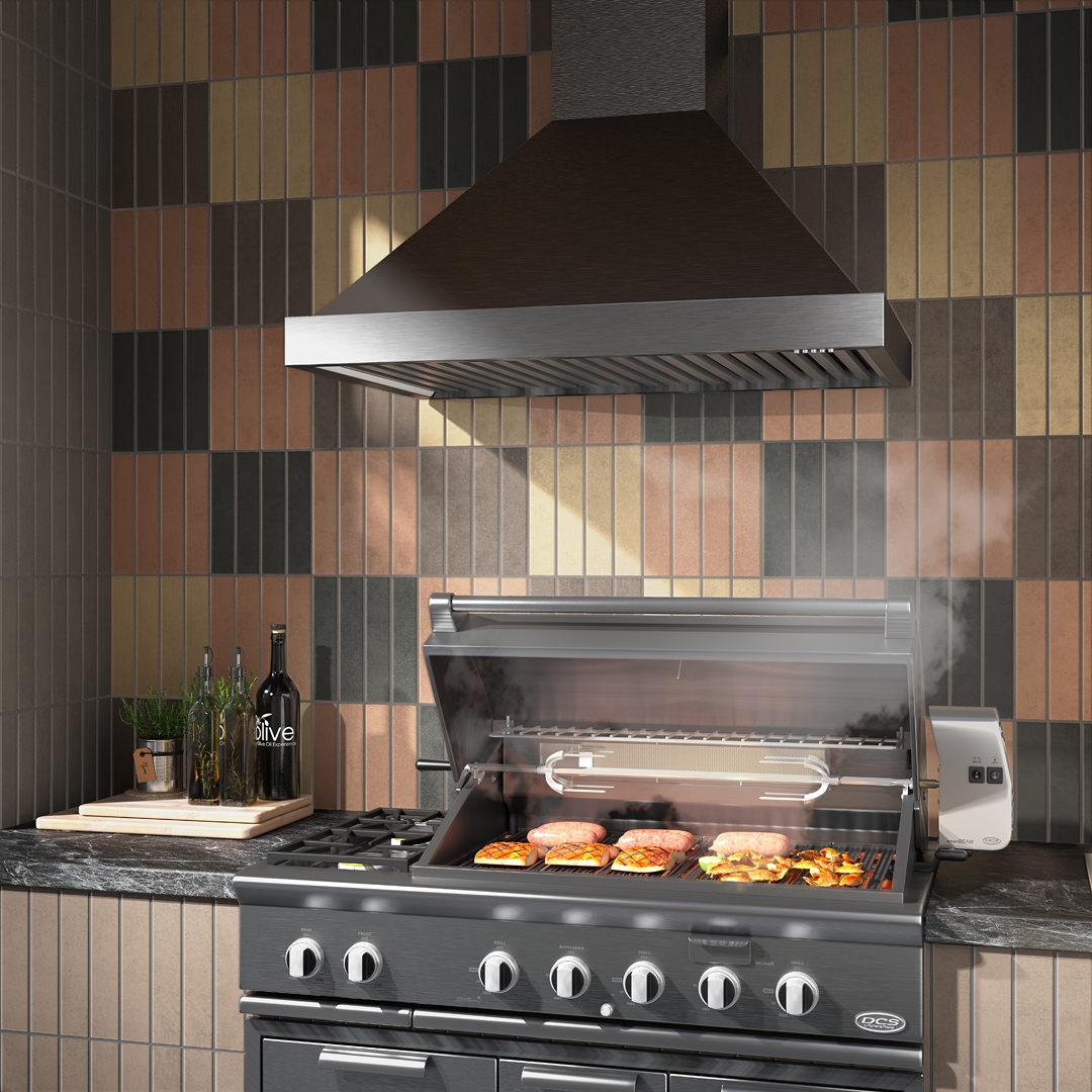 Керамическая плитка Kerama Marazzi 26306 Амстердам коричневый темный матовая 6x28,5