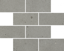 Мозаика Italon Авангард Айрон Минибрик 610110001214 серый 23.7x29.5