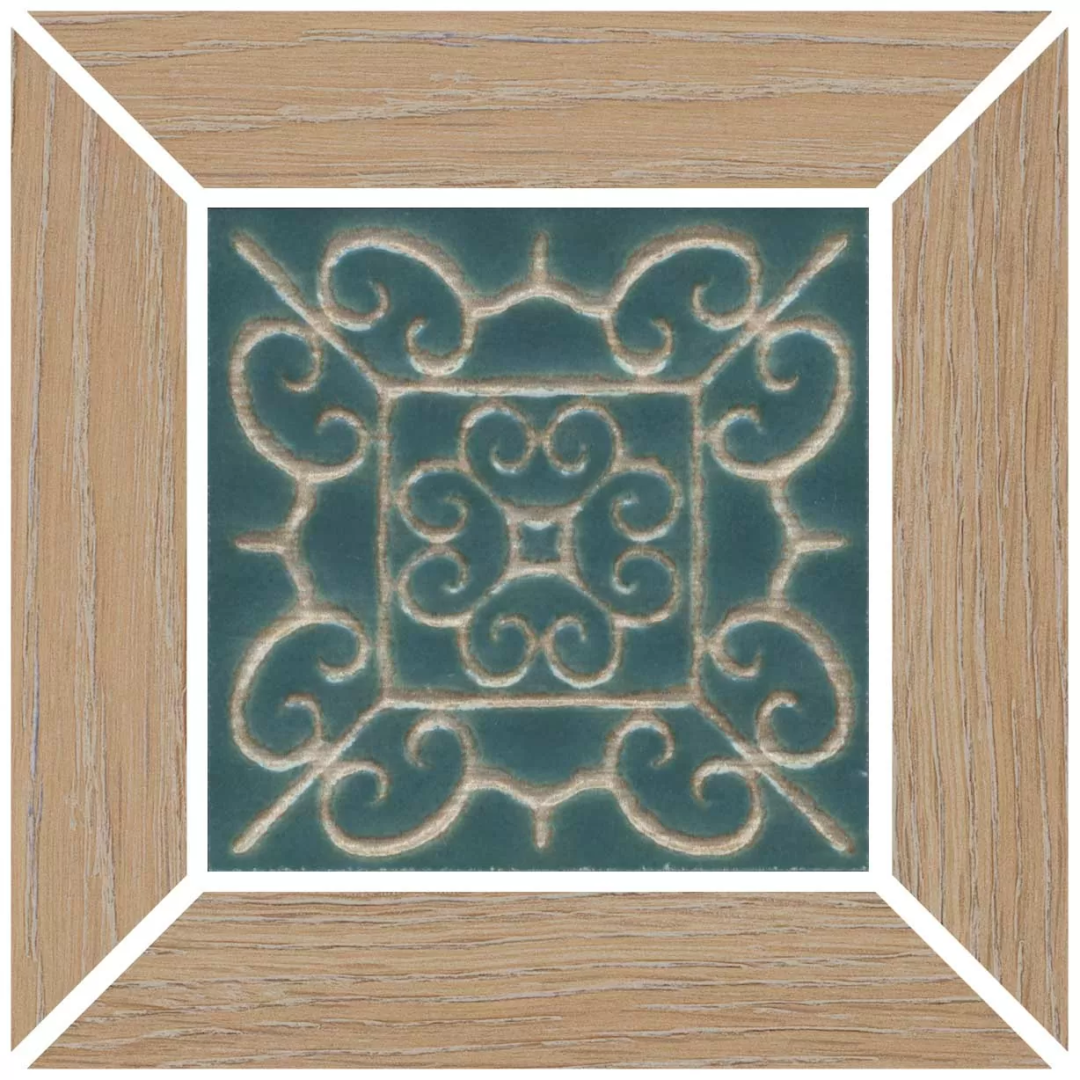 Вставка Kerama Marazzi ID153 Тровазо наборный бежевый матовый 13x13