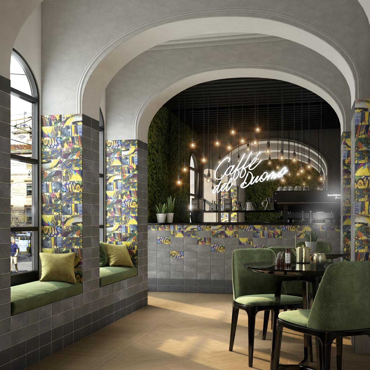 Декор Kerama Marazzi OP\A210\4x\19060 Панно Граффити 20x39,6